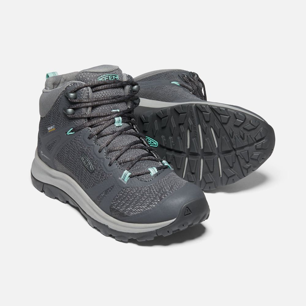 Keen Outdoor Bot Kadın Koyu Gri - Terradora Ii Waterproof - Türkiye EYHJ09125